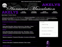 Tablet Screenshot of annuaire.akelys.com